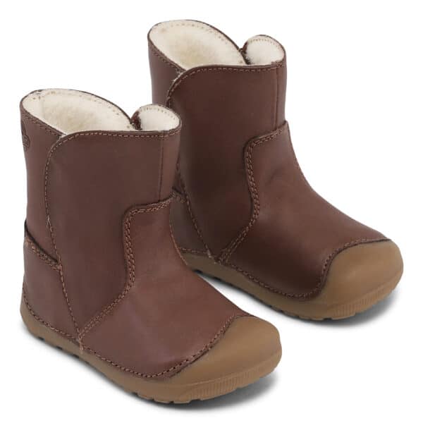 Bundgaard Petit Winter Boot Brown barefoot shoes