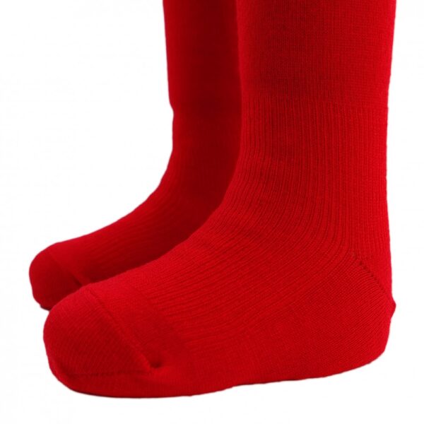 85% red merino wool tights