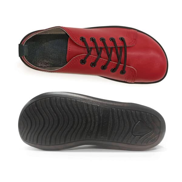 Anatomic Bottine red barefoot shoes