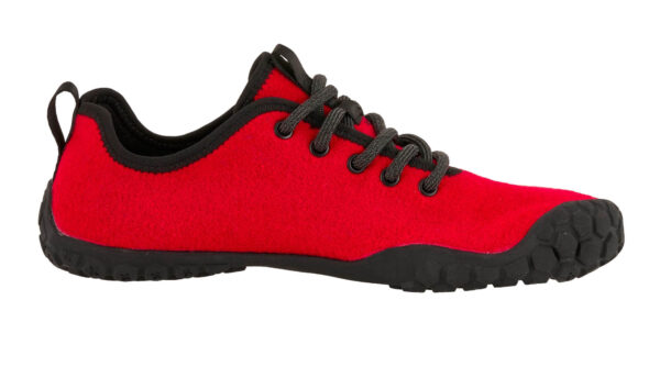 Ballop Corso Red woolbarefoot footwear