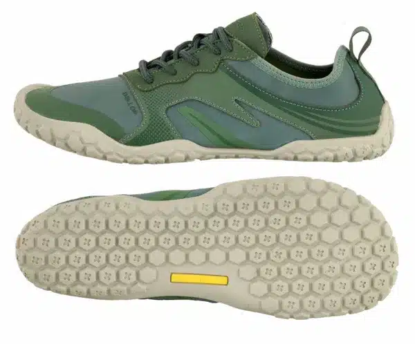 Ballop Serengeti Green barefoot shoes