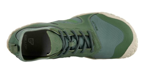 Ballop Serengeti Green barefoot shoes