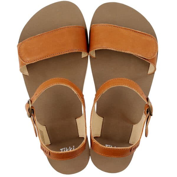 Tikki Vibe Cognac barefoot sandals Tikki Vibe Cognac barefoot sandals