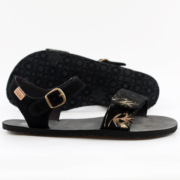 Tikki Vibe Liquid Gold barefoot sandals