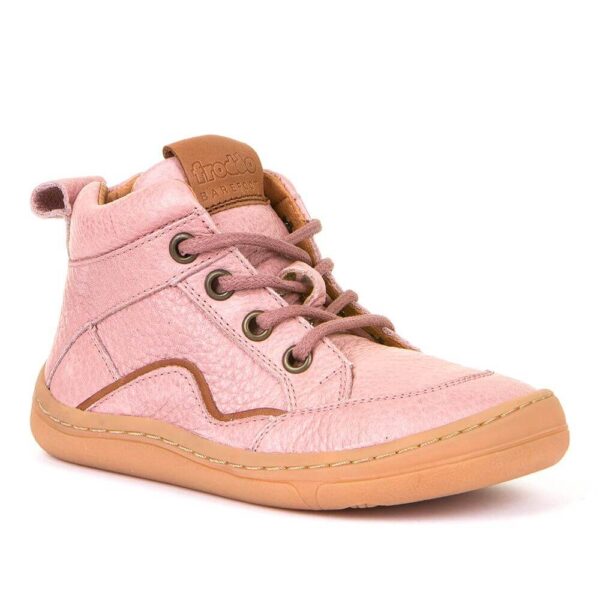 Froddo Barefoot Lace Up Pink