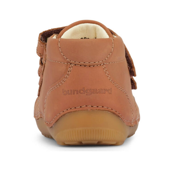 Bundgaard Petit Velcro Cognac barefoot shoes