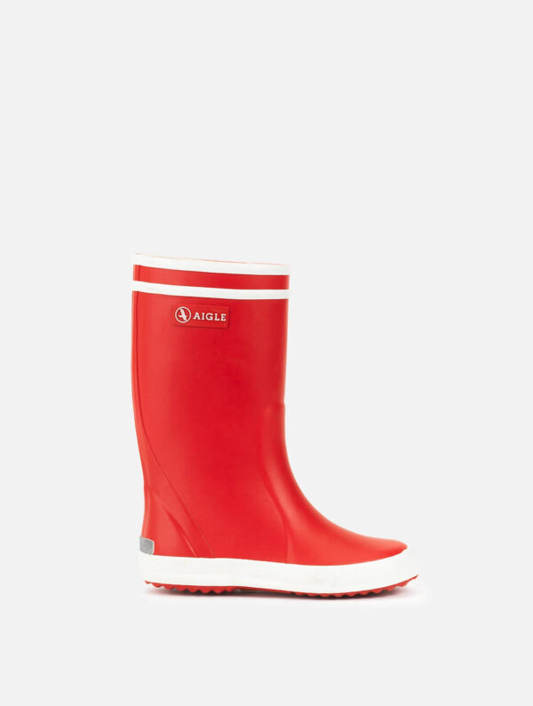 Aigle Lolly Pop red rubber boots