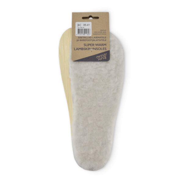 Sheepskin insole