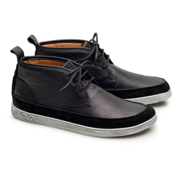 Zaqq Quitman Black barefoot shoes