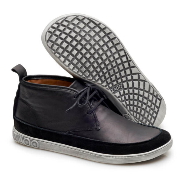 Zaqq Quitman Black barefoot shoes