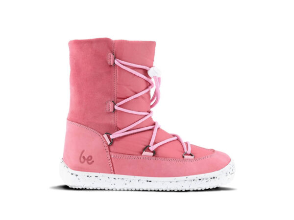 Barefoot shoes Be Lenka Snowfox Rose Pink winter boots