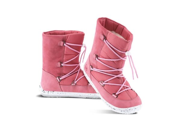 Barefoot shoes Be Lenka Snowfox Rose Pink winter boots